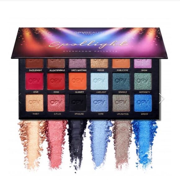 NIB 50.00 OPV Beauty SPOTLIGHT PALETTE NWT In Plastic - Picture 2 of 4